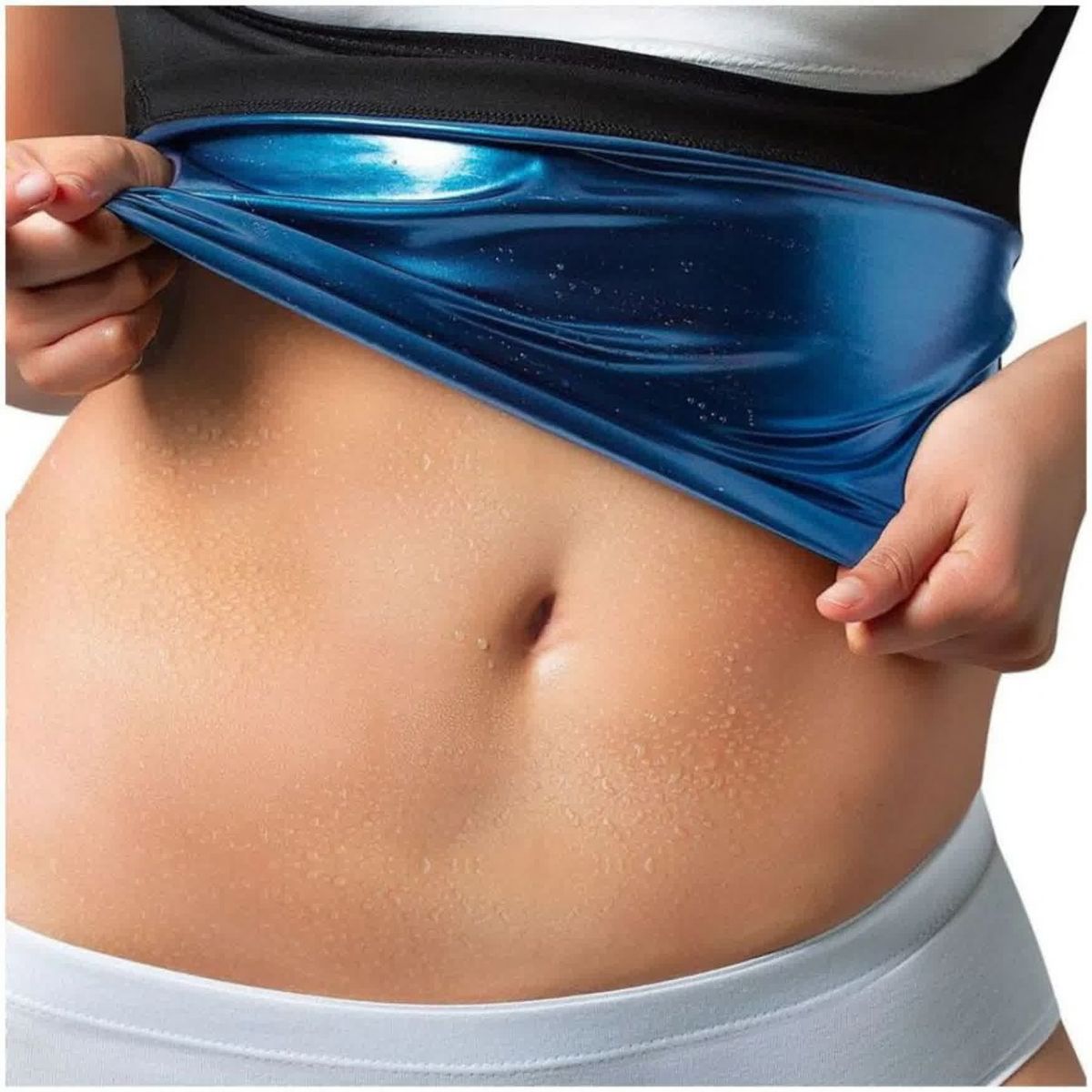 MOVI - Sweat Shaper Mujer Reduce tonifica moldea y estiliza tu abdomen - Mujer S-M