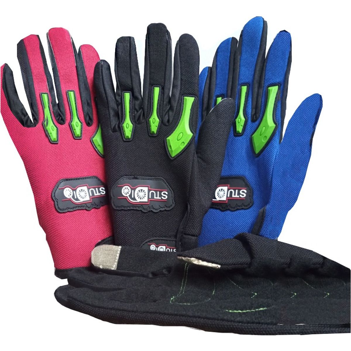 GENERICO - Guantes Tela Studio Para Moto