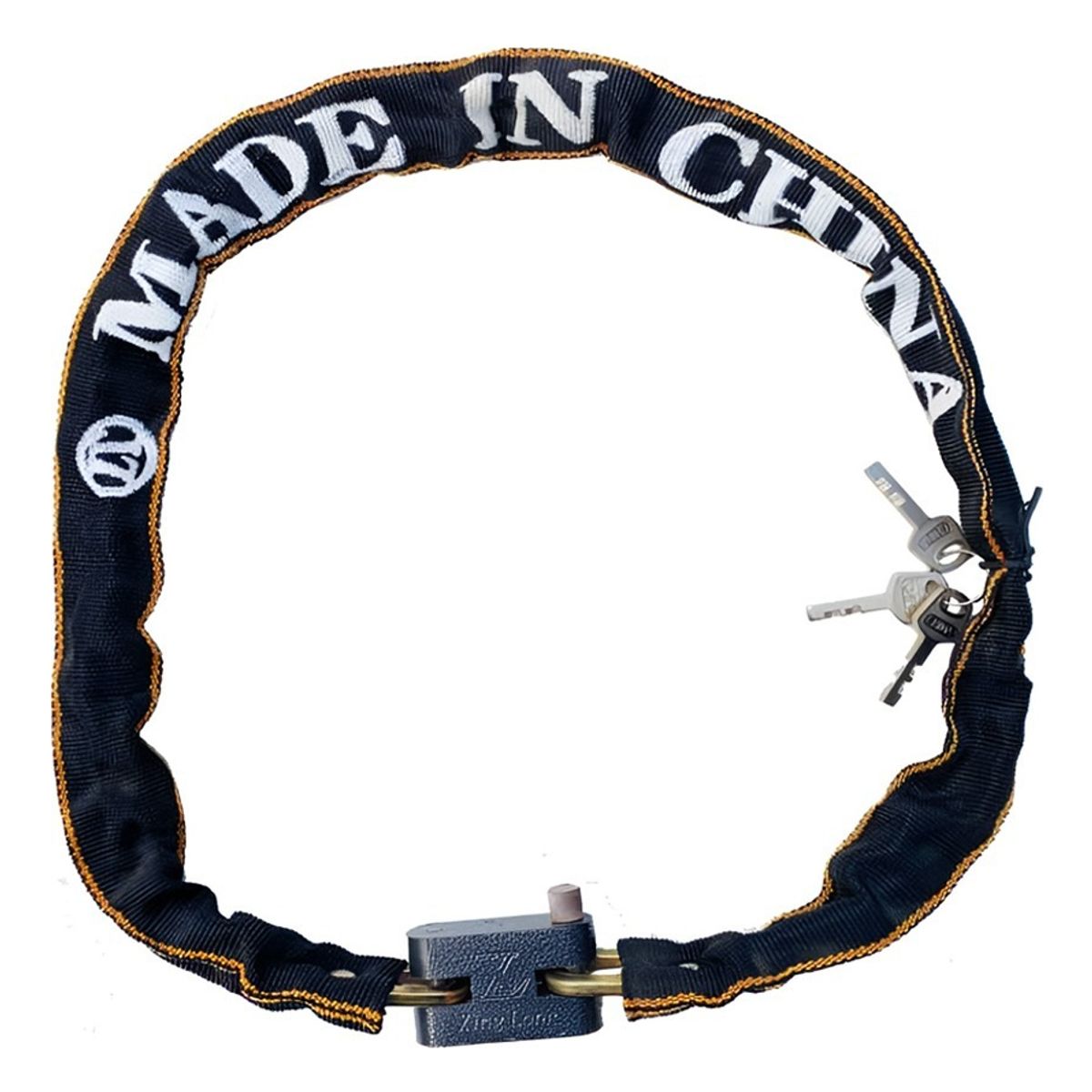 GENERICO - Candado Con Cadena Moto Bicicleta Multiuso