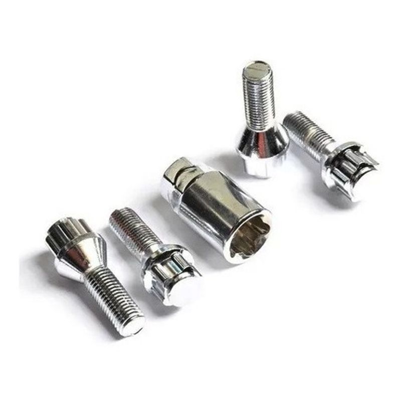 GENERICO - Pernos De Seguridad Set 4  12 125  12150