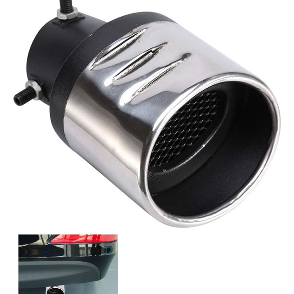GENERICO - Cola De Escape Universal Para Auto