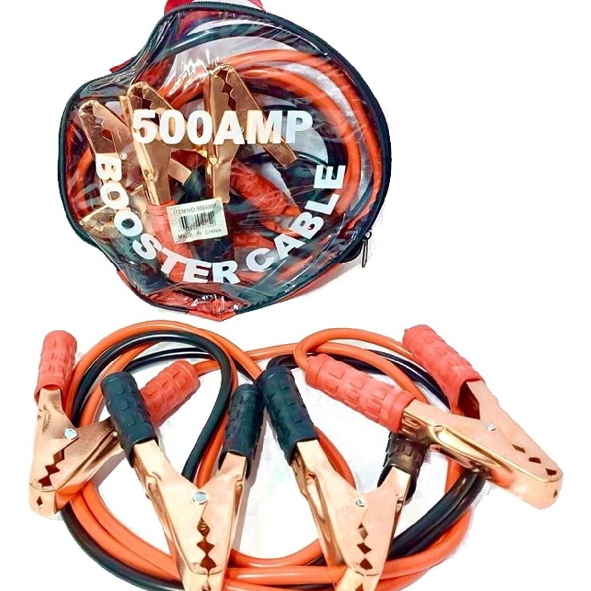 GENERICO - Cable Puente De Bateria 500amp Roba Corriente Auto