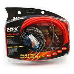 GENERICO - Kit De Audio Cables Para Amplificar Subwoofer 4ga Auto