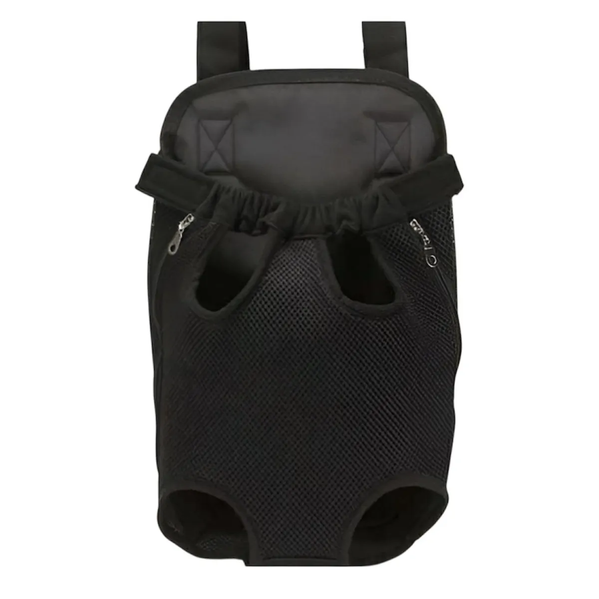 GENERICO - Bolso Transportador Para Mascota Pecho Espalda XL Negro