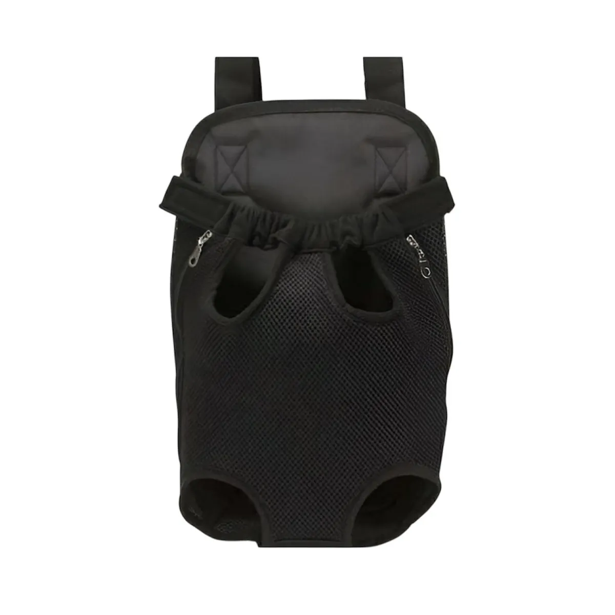 GENERICO - Bolso Transportador Para Mascota Pecho Espalda XL Negro