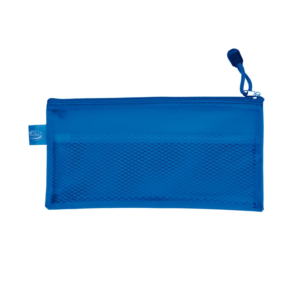 ADIX - Estuche Escolar PVC Azul 23x12cm Adix