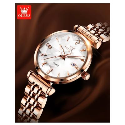 Imagen 2 del producto Reloj de Cuarzo para Mujer con Esfera Blanca Clásica