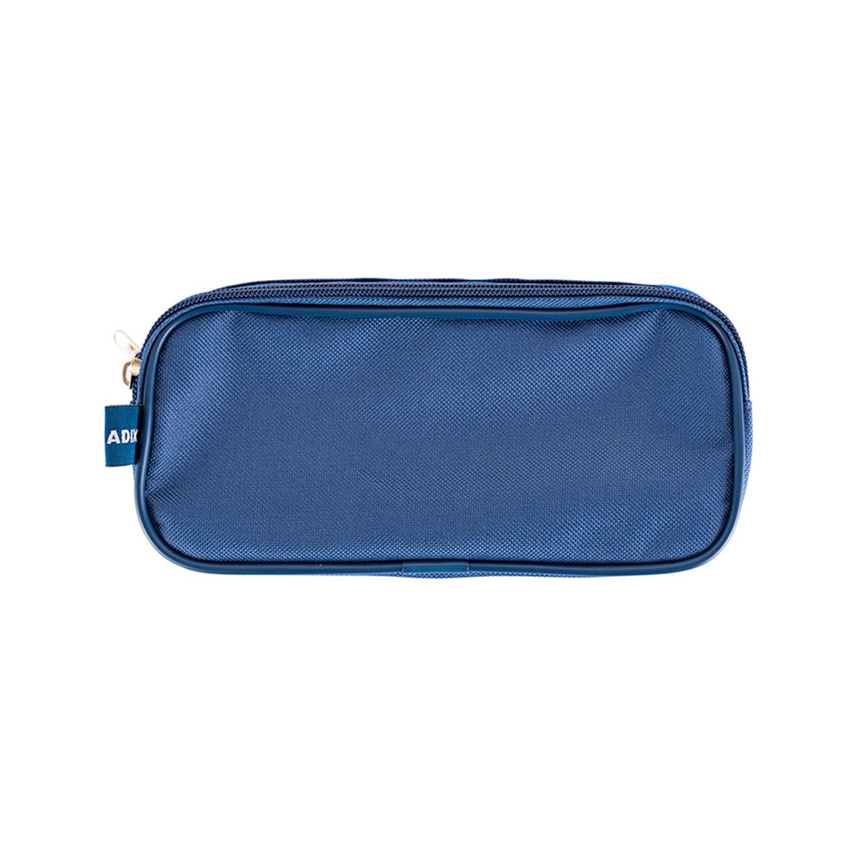 ADIX - Estuche Escolar Triple Cierre Azul 22x12cm Adix