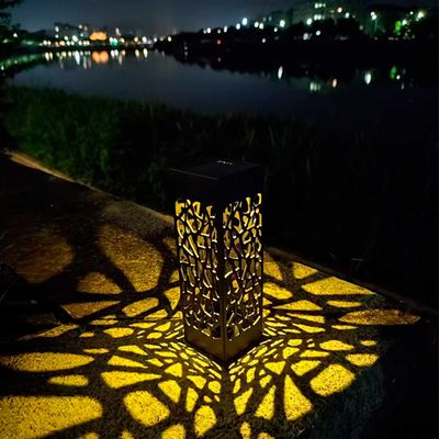 Imagen 2 del producto Pack 6 Estacas Solares LED Jardín Exterior Negro