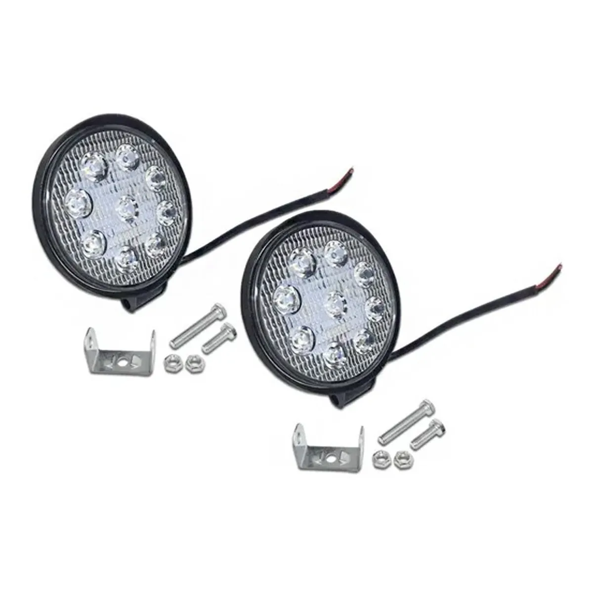 GENERICO - Focos Neblinero 9 Led Moto par