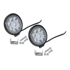 GENERICO - Focos Neblinero 9 Led Moto par