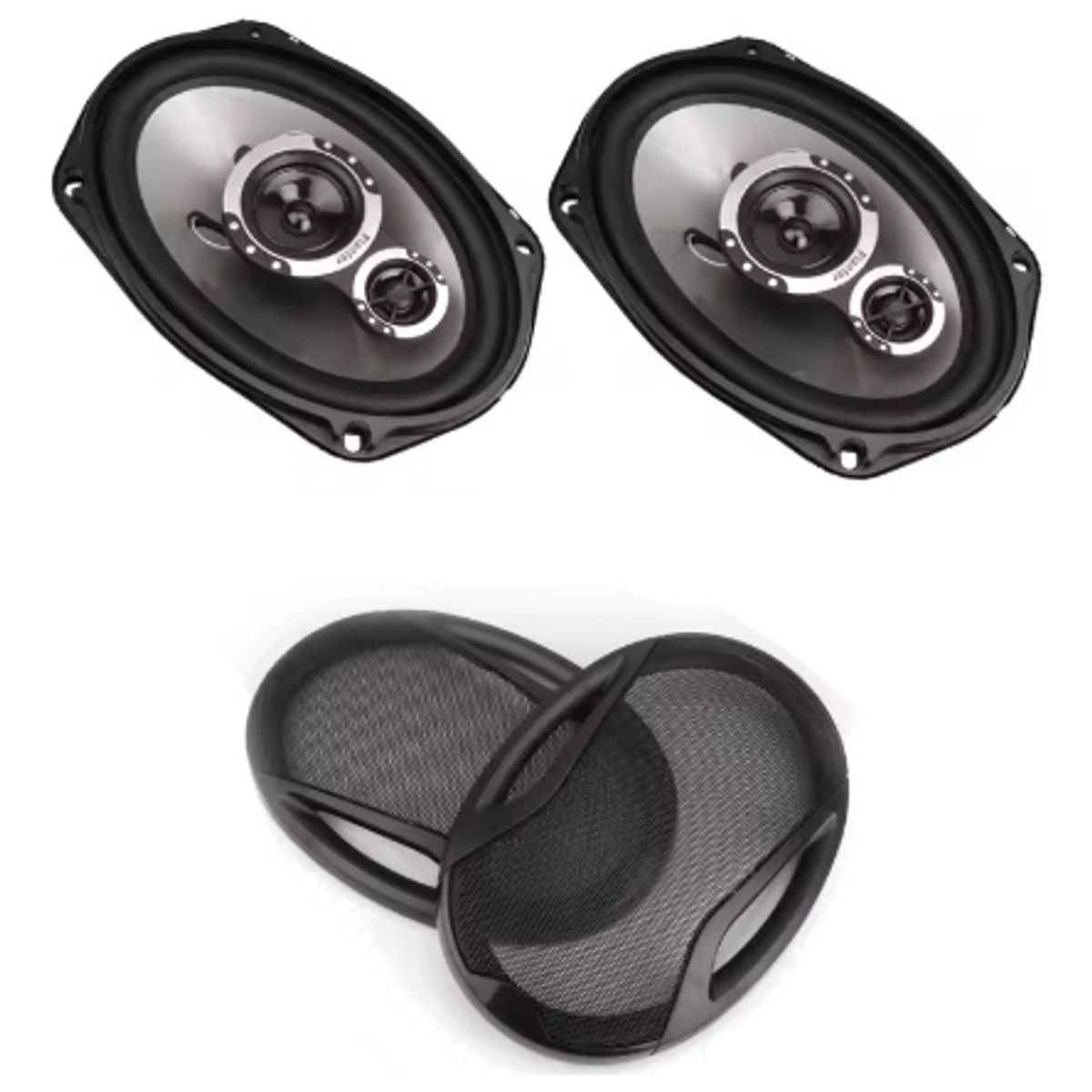 GENERICO - X2 Parlantes Auto 6x9  Twitter 1000w 12v