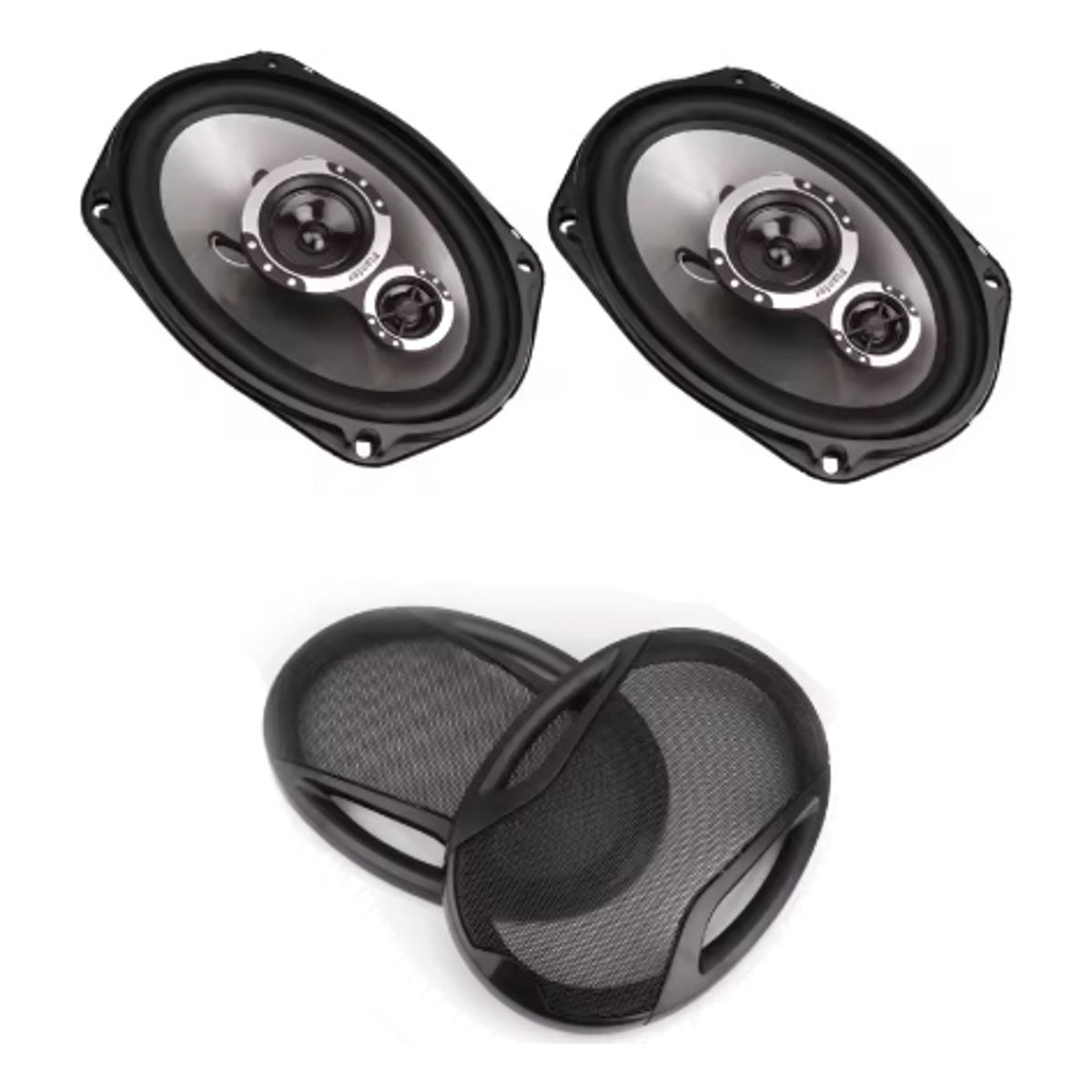 GENERICO - X2 Parlantes Auto 6x9  Twitter 1000w 12v