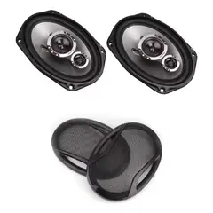 GENERICO - X2 Parlantes Auto 6x9 Twitter 1000w 12v