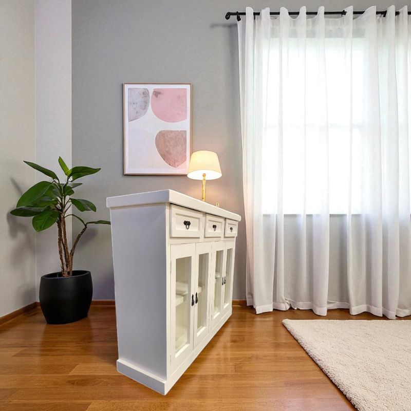 GENERICO - Buffet de madera 110x35x90 color Blanco