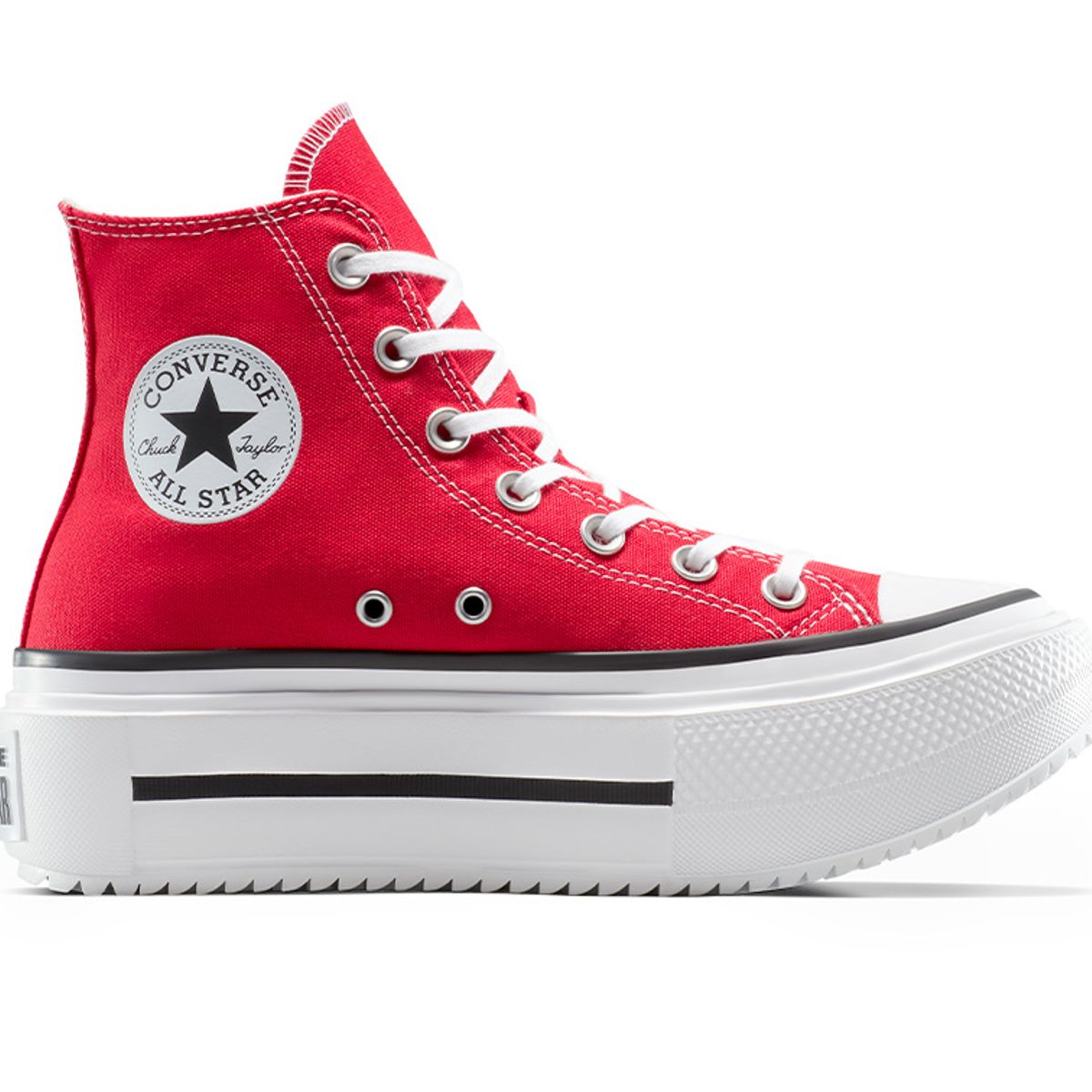 CONVERSE - Zapatillas Mujer Converse Double Stack Rojo