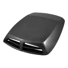 GENERICO - Toma De Aire Para Capot Auto Tuning Universal Fibra Carbono