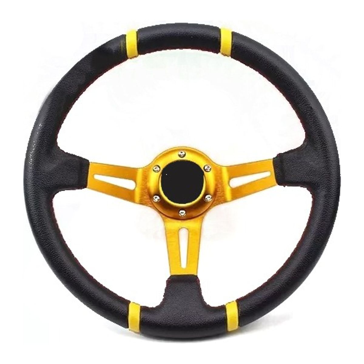 Volante Tuning Deportivo Auto Universal 350mm - Envio Gratis, marca GENERICO - Foto Principal