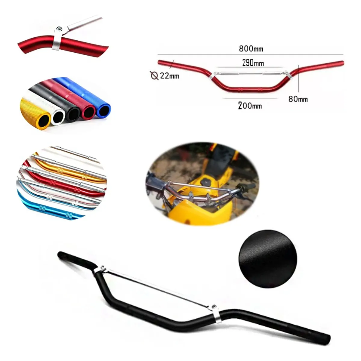 GENERICO - Manubrio Para Moto excelente diseño premiun