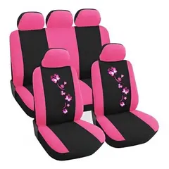 GENERICO - Funda Cubre Asiento Auto Mariposa Chica - Envio Gratis