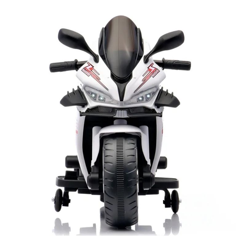 GENERICO - Moto Eléctrica Para Niños A Batería Recargable R5 Blanca