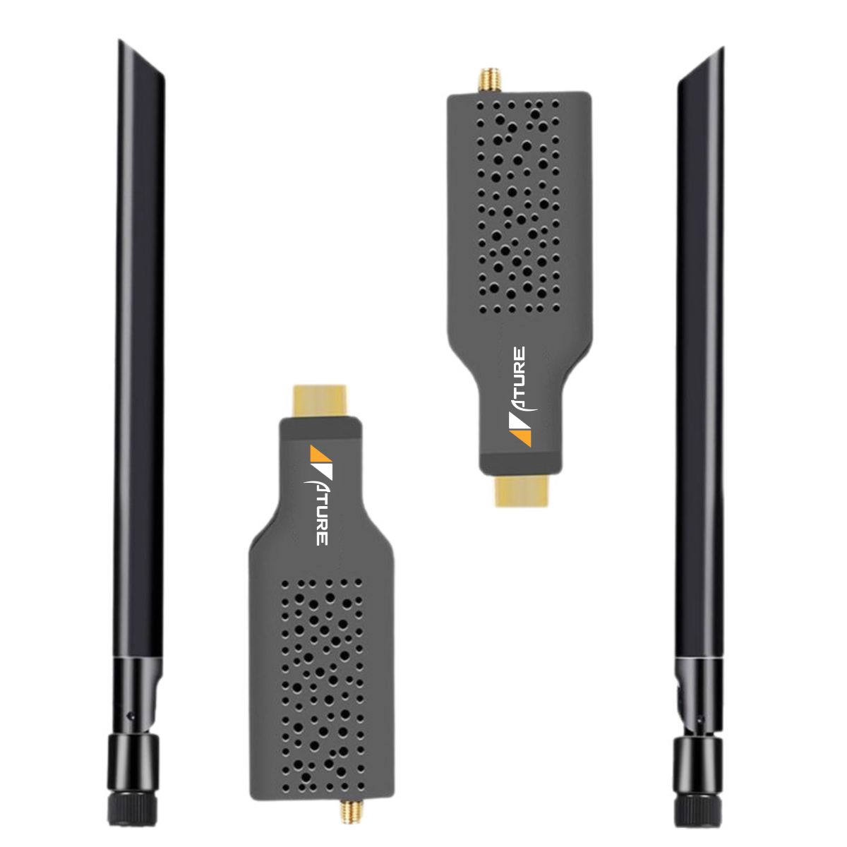 ATURE - Hdmi Wireless Extender 58g Wireless Wifi Transmisor De Seña