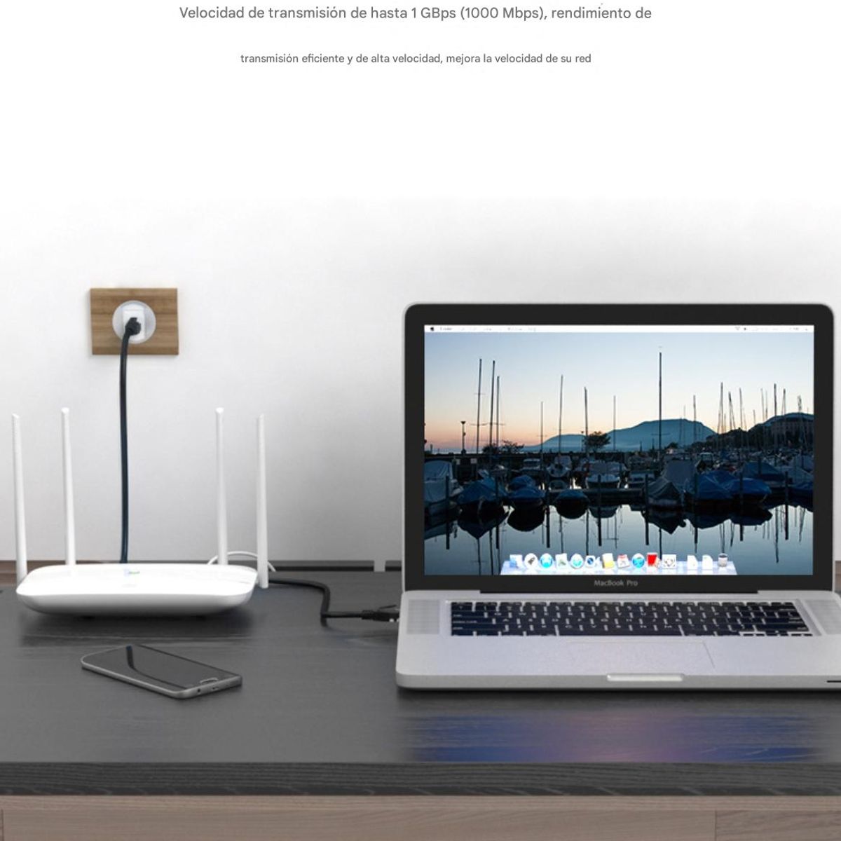 ATURE - Cable De Red Gigabit Cat6 De 30 Metros