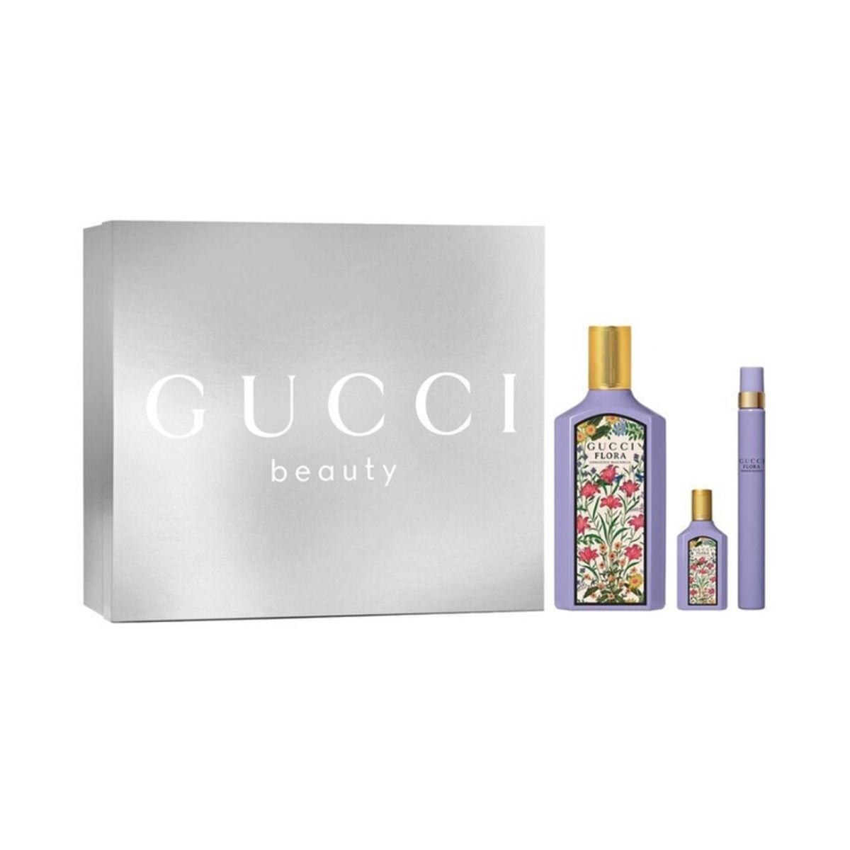 GUCCI - Gucci Flora Gorgeous Magnolia Edp 100 Ml + 10 Ml + 5 Ml Set 3 Pcs Mujer