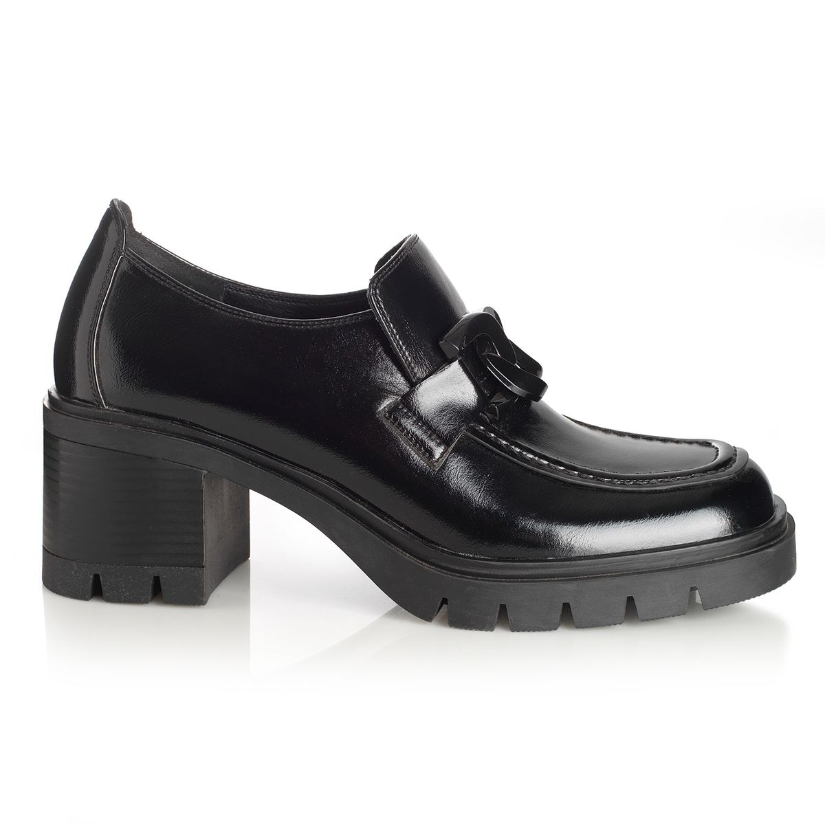 VIA UNO - Zapato Mujer Via Uno Negro 22632503