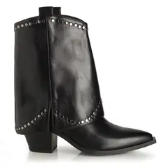 VIA UNO - Botin Mujer Negro 22613401