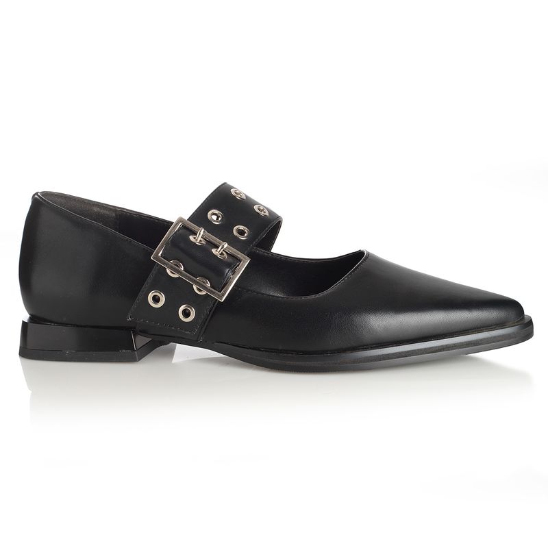 VIA UNO - Zapato Mujer Via Uno Negro 22601503