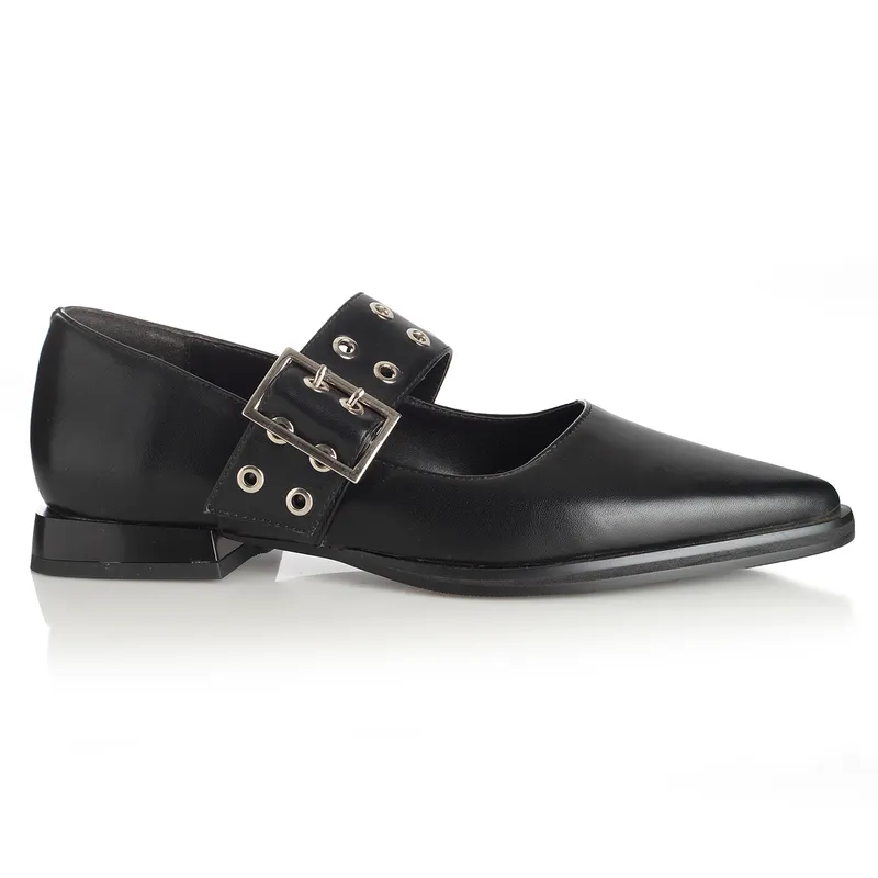 VIA UNO - Zapato Mujer Via Uno Negro 22601503