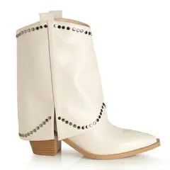 VIA UNO - Botin Mujer Beige 22613401