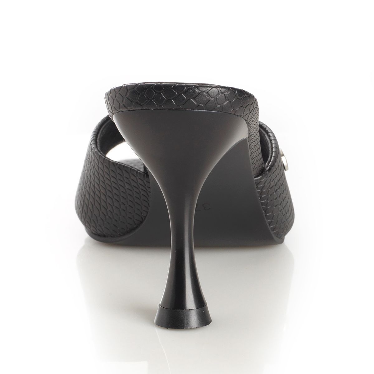 VIA UNO - Sandalia Mujer Via Uno Negro 22623601