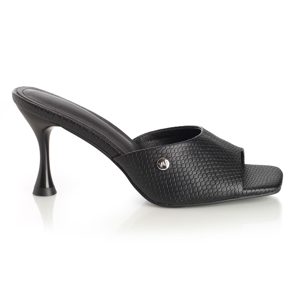 VIA UNO - Sandalia Mujer Via Uno Negro 22623601
