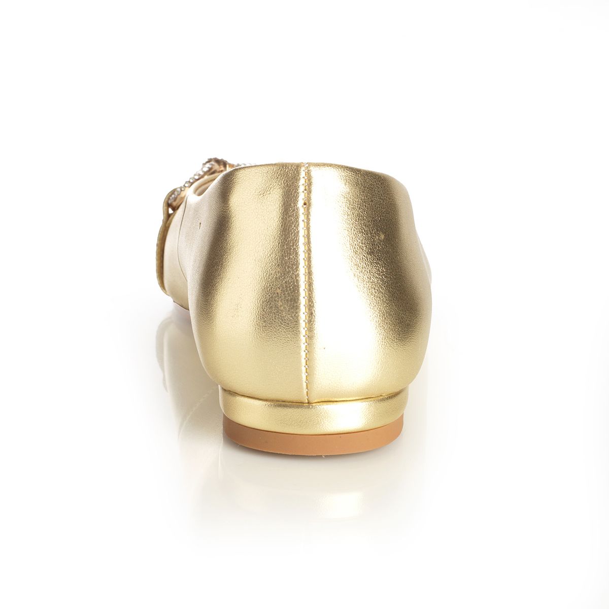 VIA UNO - Ballerina Mujer Via Uno Dorado 22601501