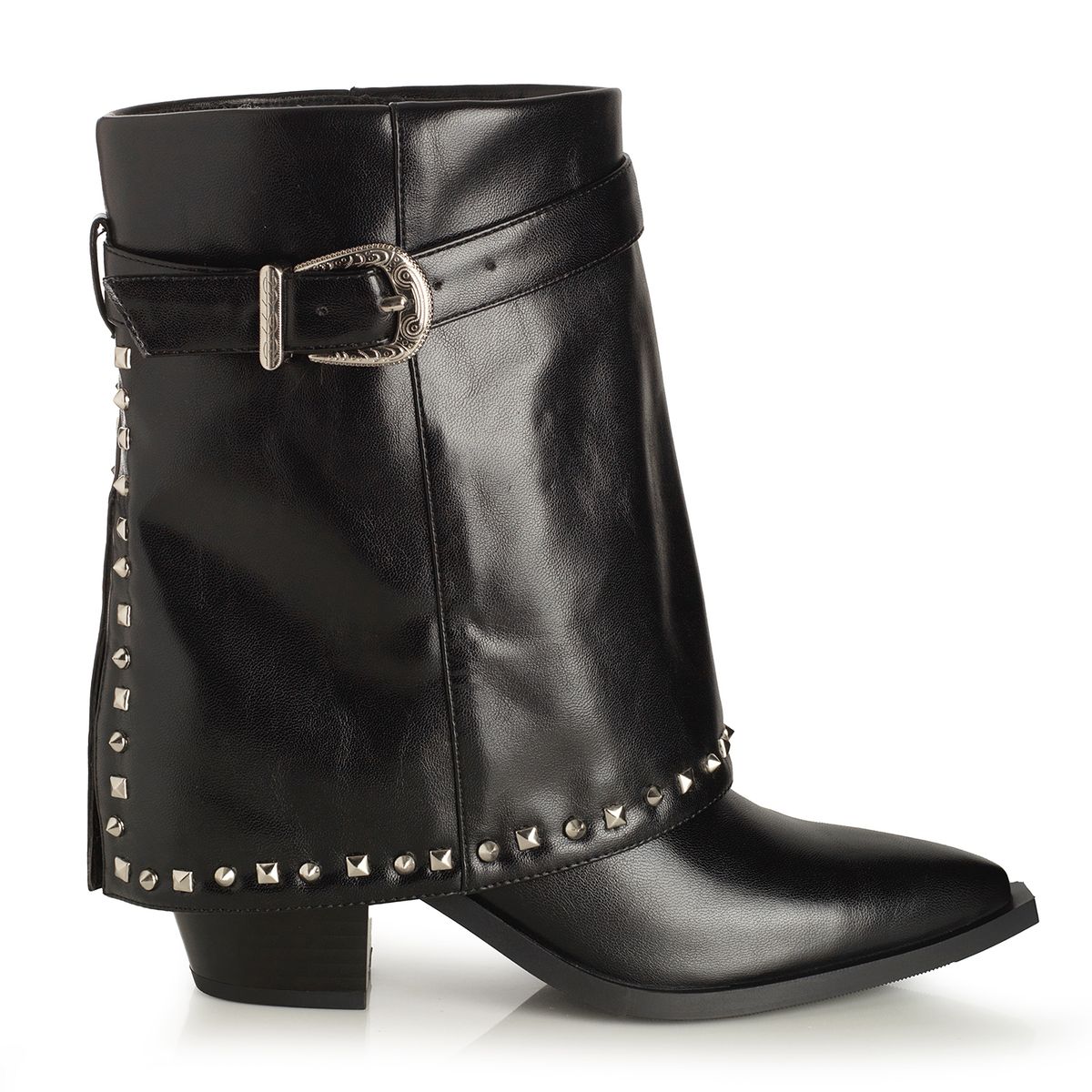 VIA UNO - Botin Mujer Via Uno Negro 22613402