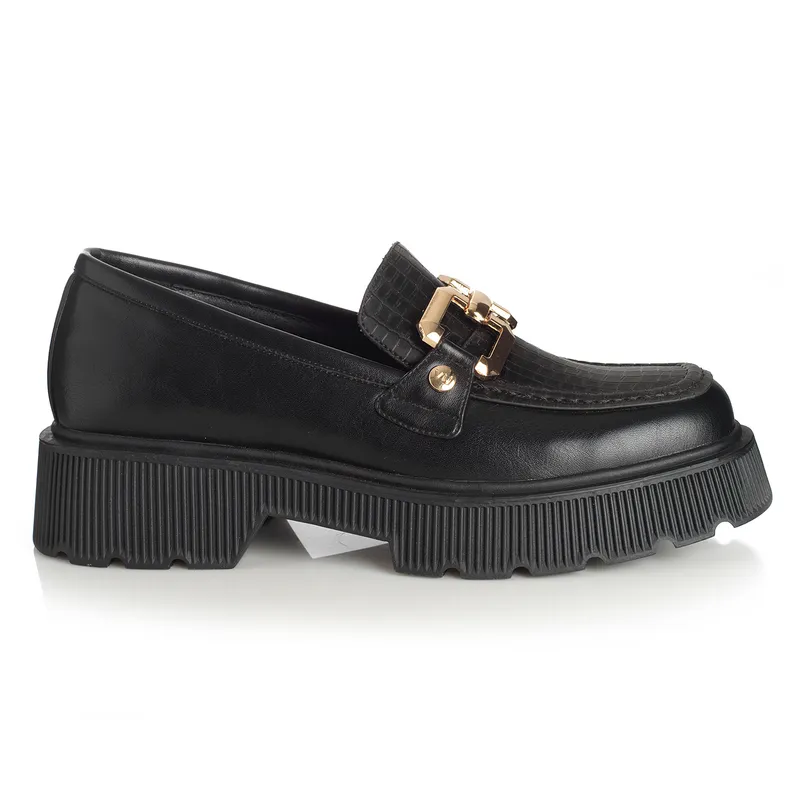 VIA UNO - Zapato Mujer Via Uno Negro 22631503