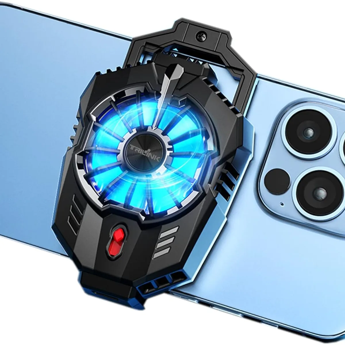 ATURE - Ventilador Radiador Enfriador De Celular Negro Usb C