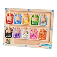 GENERICO - Juego Magnetico Para Contar Y Saber Los Colores