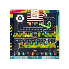 GENERICO - Juego Laberinto Magnetico Del Alfabeto Para Niños