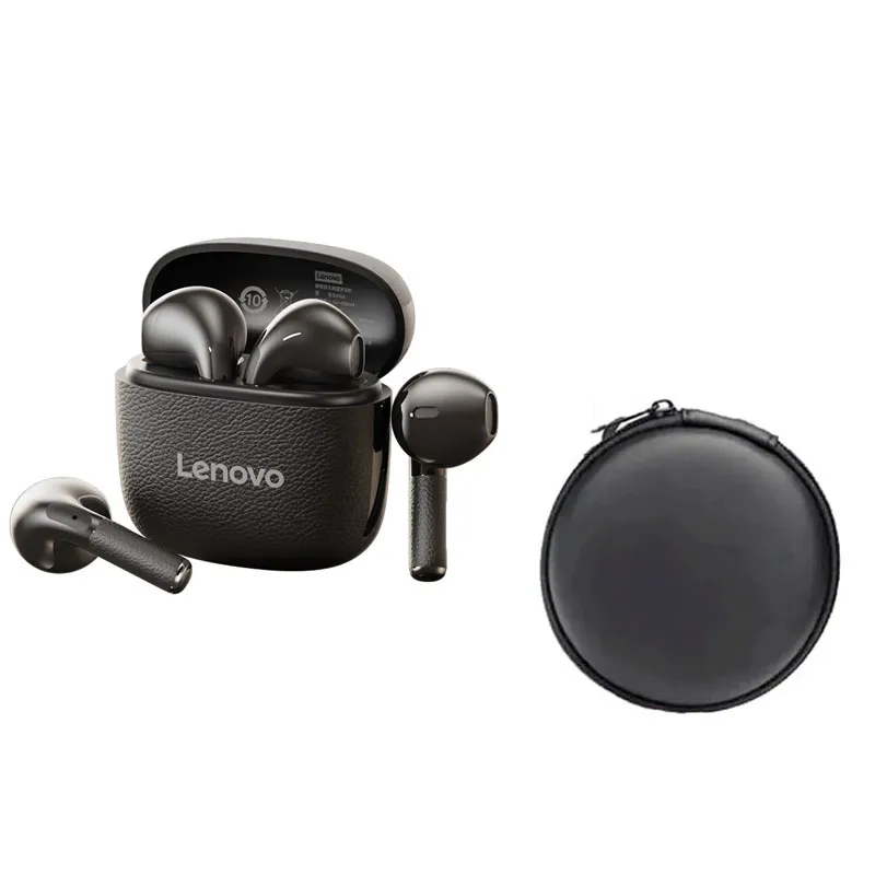 LENOVO - Audífonos Lenovo Tws Auriculares Bluetooth 54 - Negro Y Estuche