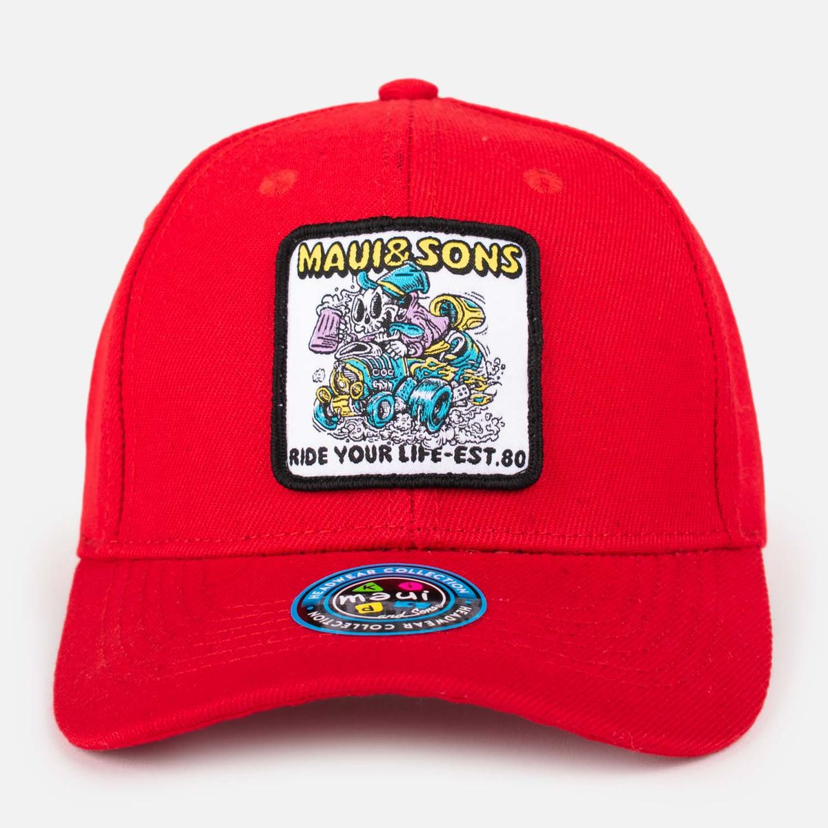 MAUI AND SONS - Jockey Canvas Racer Rojo Infantil Maui And Sons