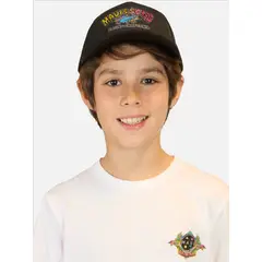 MAUI AND SONS - Jockey Mesh Retro Shark Negro Niño