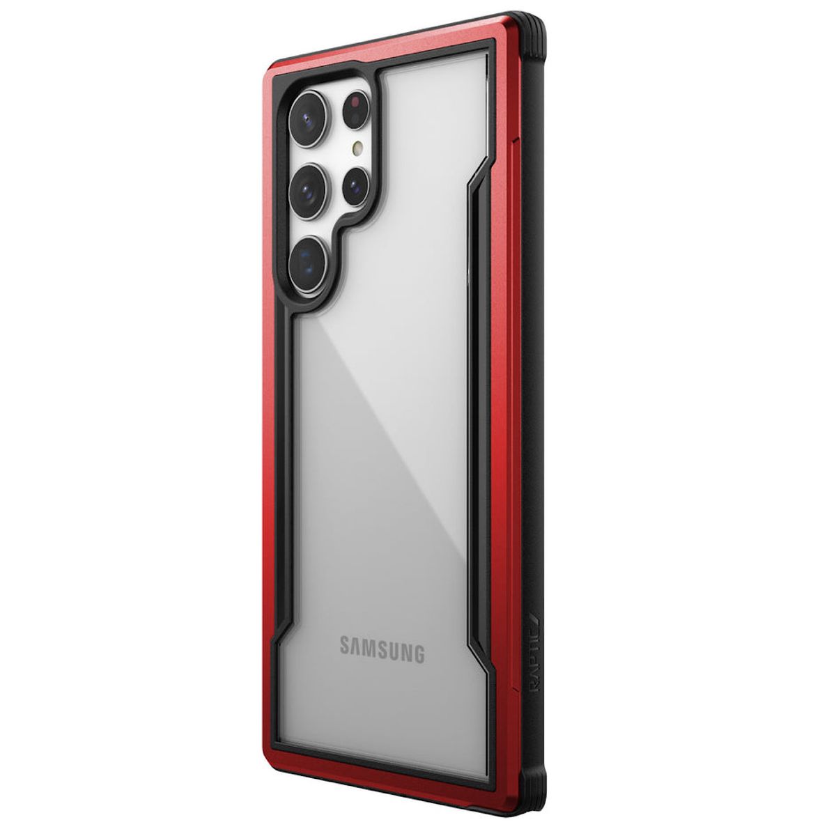 GENERICO - Carcasa Defense Shield Para Samsung S22 Ultra - Rojo