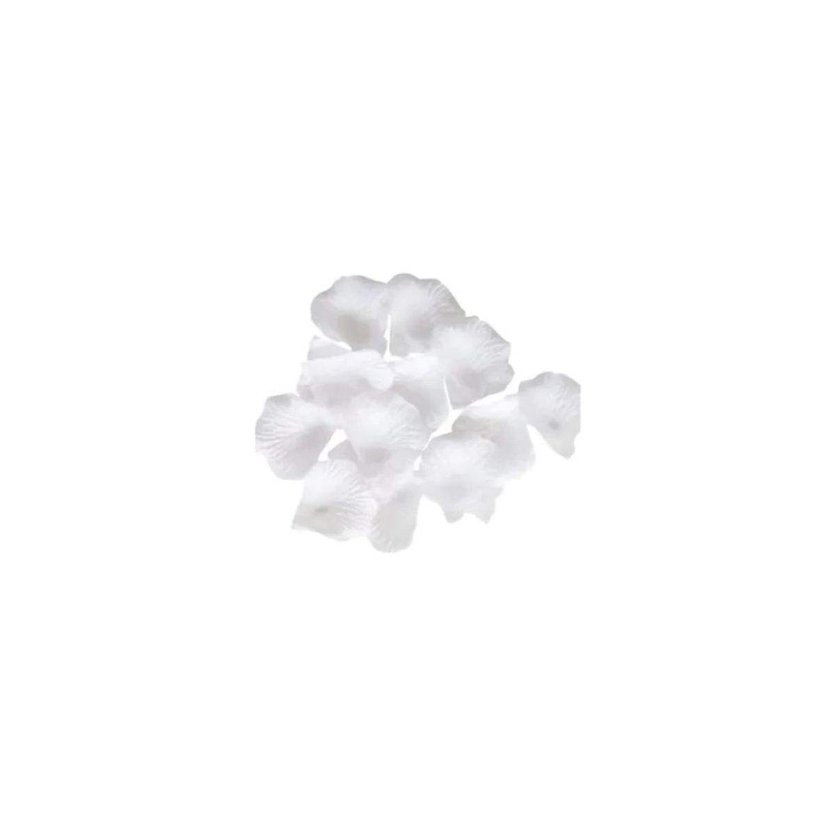 GENERICO - Petalos De Rosa Artificial Blancos 100 pcs