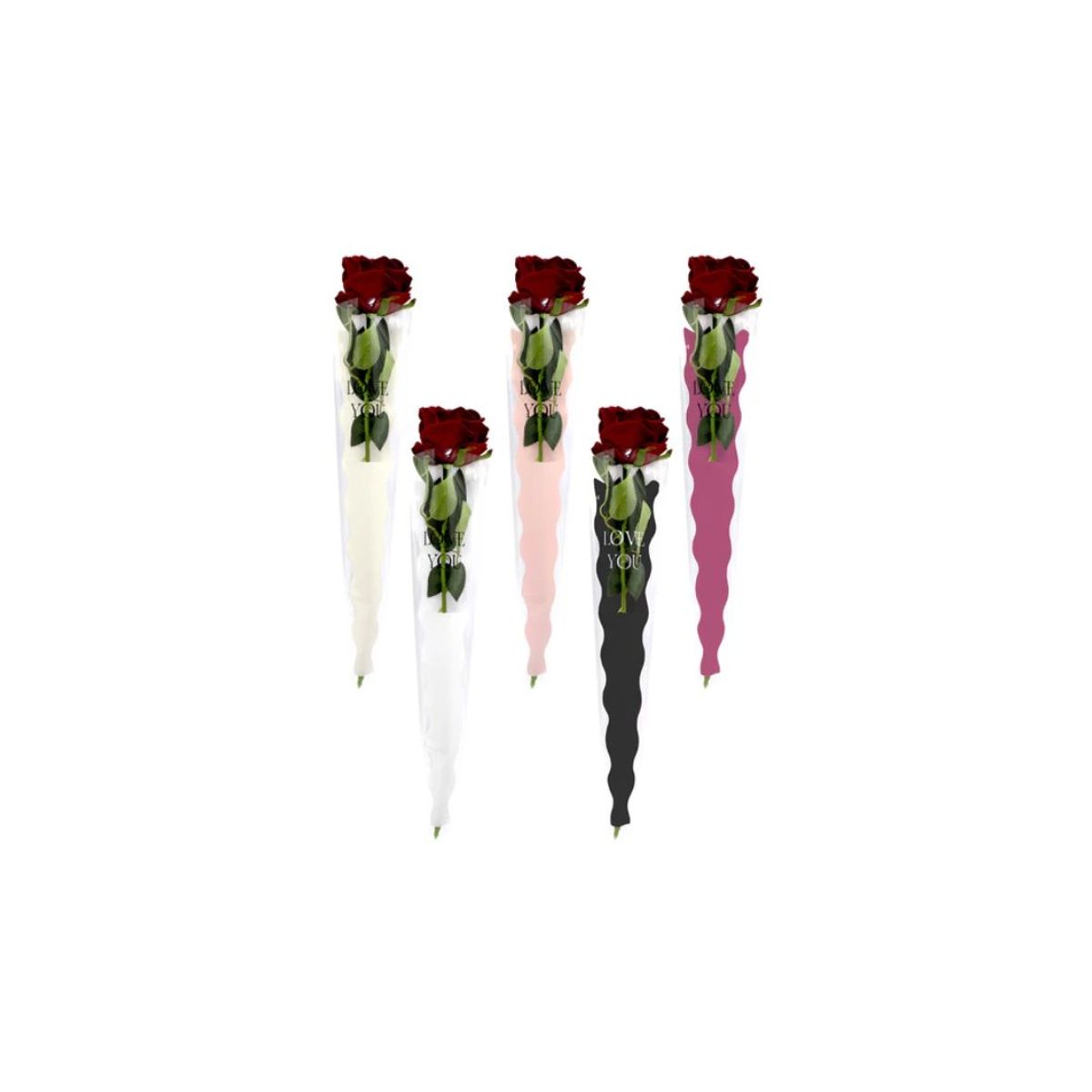 GENERICO - Envoltorio Rosas Love You