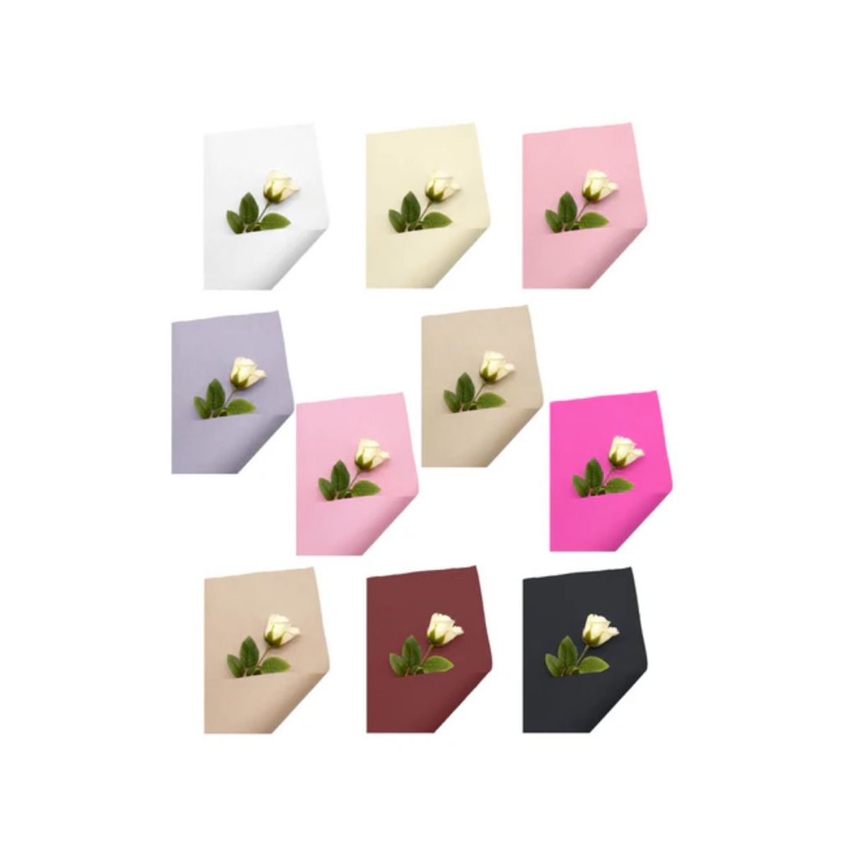 GENERICO - Rollo Bouquet Papel 50 Cm X 9 Metros 1 pcs