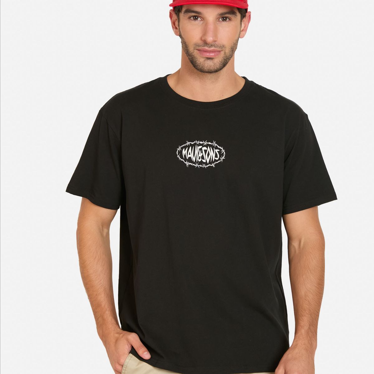 MAUI AND SONS - Pack Polera Jockey Flow Negro Hombre Maui And Sons