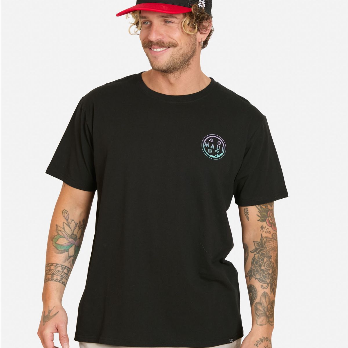 MAUI AND SONS - Pack Polera Jockey Lunaro Negro Hombre Maui And Sons